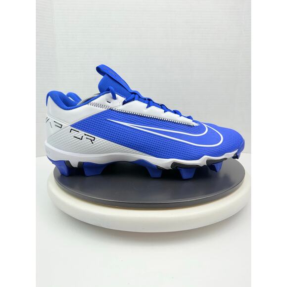 Nike Vapor Edge Shark 2 Mens Size‎ 12 Blue White Football Cleats DH5088-400 NEW main image 5